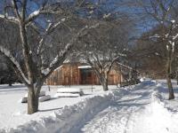 2013 Photo Contest 1st Cathy King - Webb Barn after snowfall