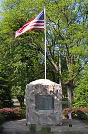 Wethersfield's monument honoring servicemen who have sacrificed their lives in defense of our country.