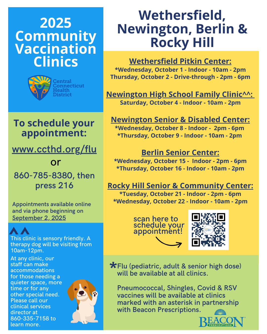 Flu clinic Flyer