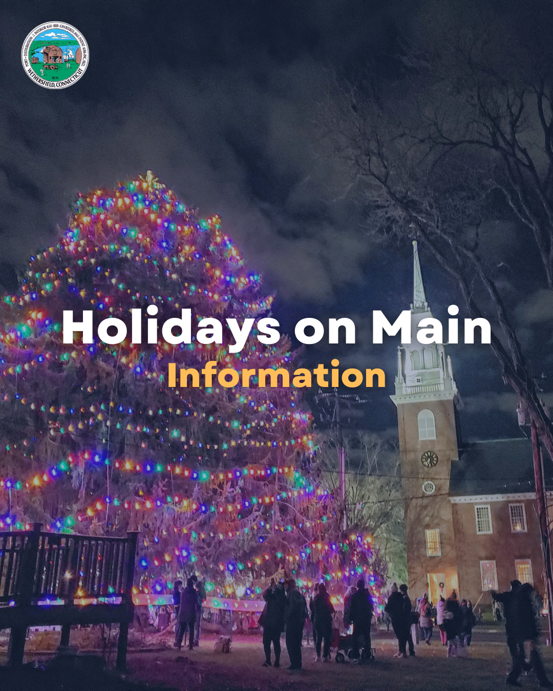 Holidays on Main Announcement Information
