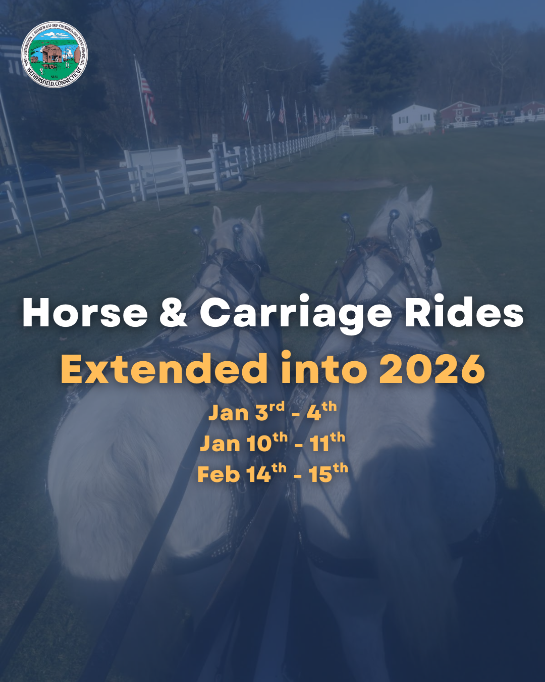 Horse & Carriage Rides Extended into 2026