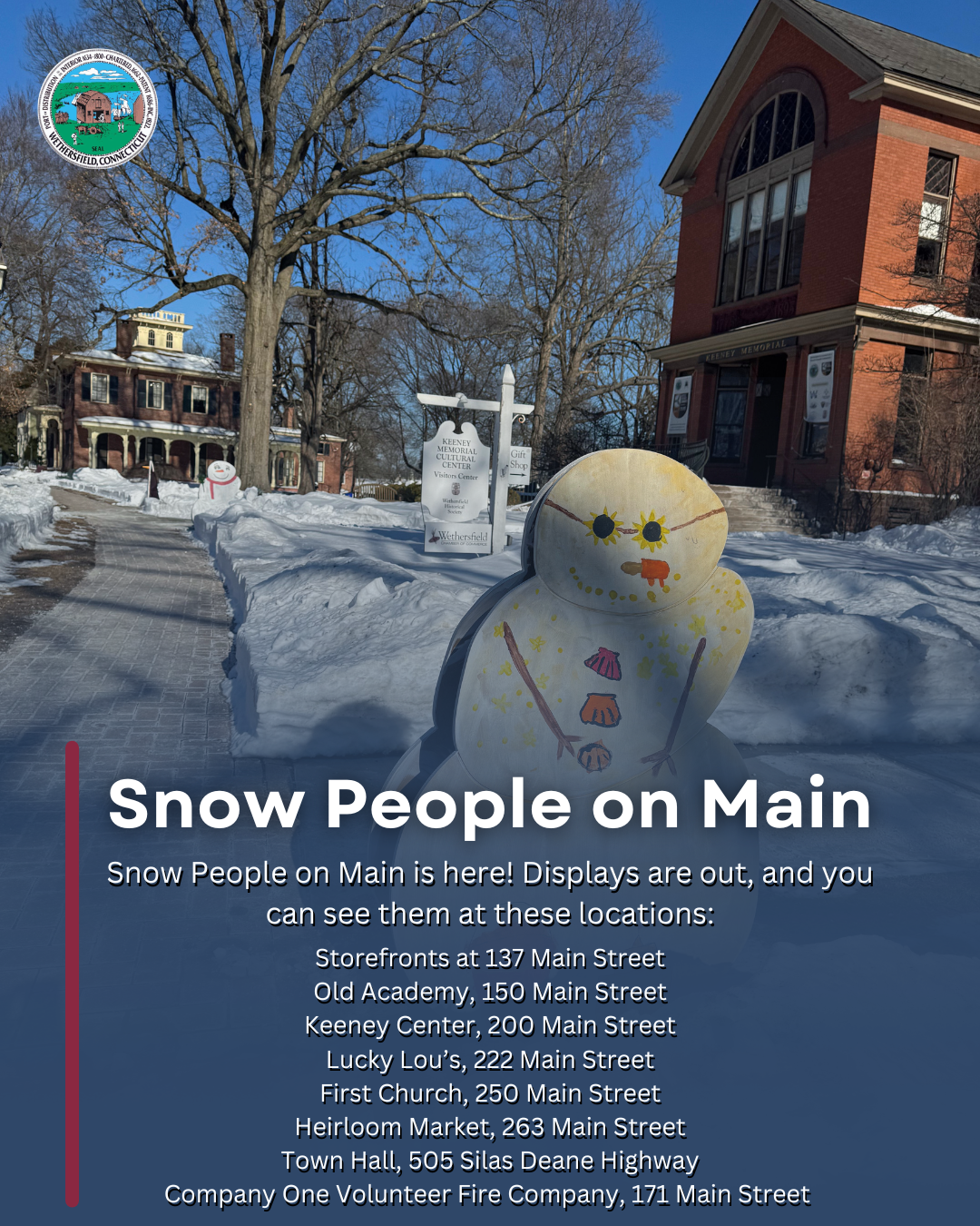 Snow People on Main Display 2026