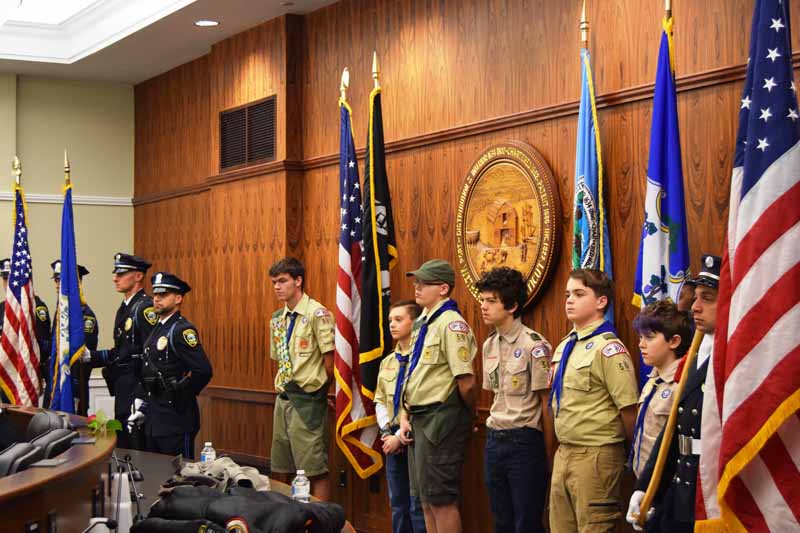 03 Color Guards Police, Scouts, Fire