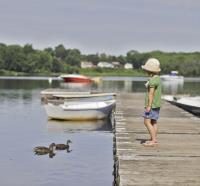 2013 Photo Contest 3rd Gina Shanley – Child on Dock