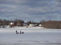 2014 Community Photo Contest Winner: 1st Place Cathy King -Ice Fishing on the Cove