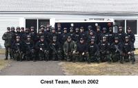 This is a tactical team that deals with crisis situations. When this photo was taken the team consisted of police officers from the towns of Wethersfield, Rocky Hill, Glastonbury, East Hartford, Manchester, South Windsor and Vernon.