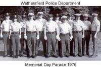 Wethersfield Police Department Memorial Day Parade 1976